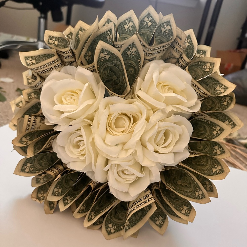 Custom Flower Money Bouquet
